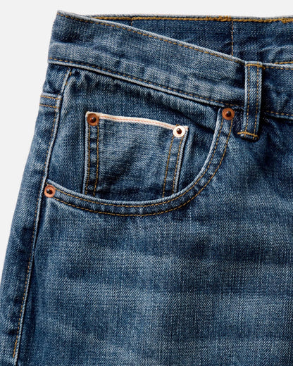 The Democratic Jean in Mid Wash Organic Selvedge