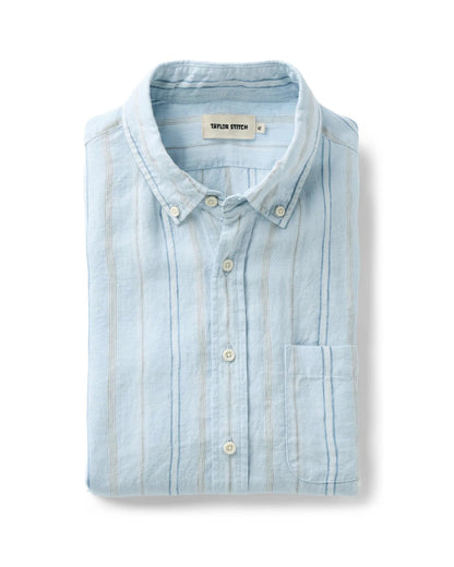 The Jack in Blue Sky Stripe Linen