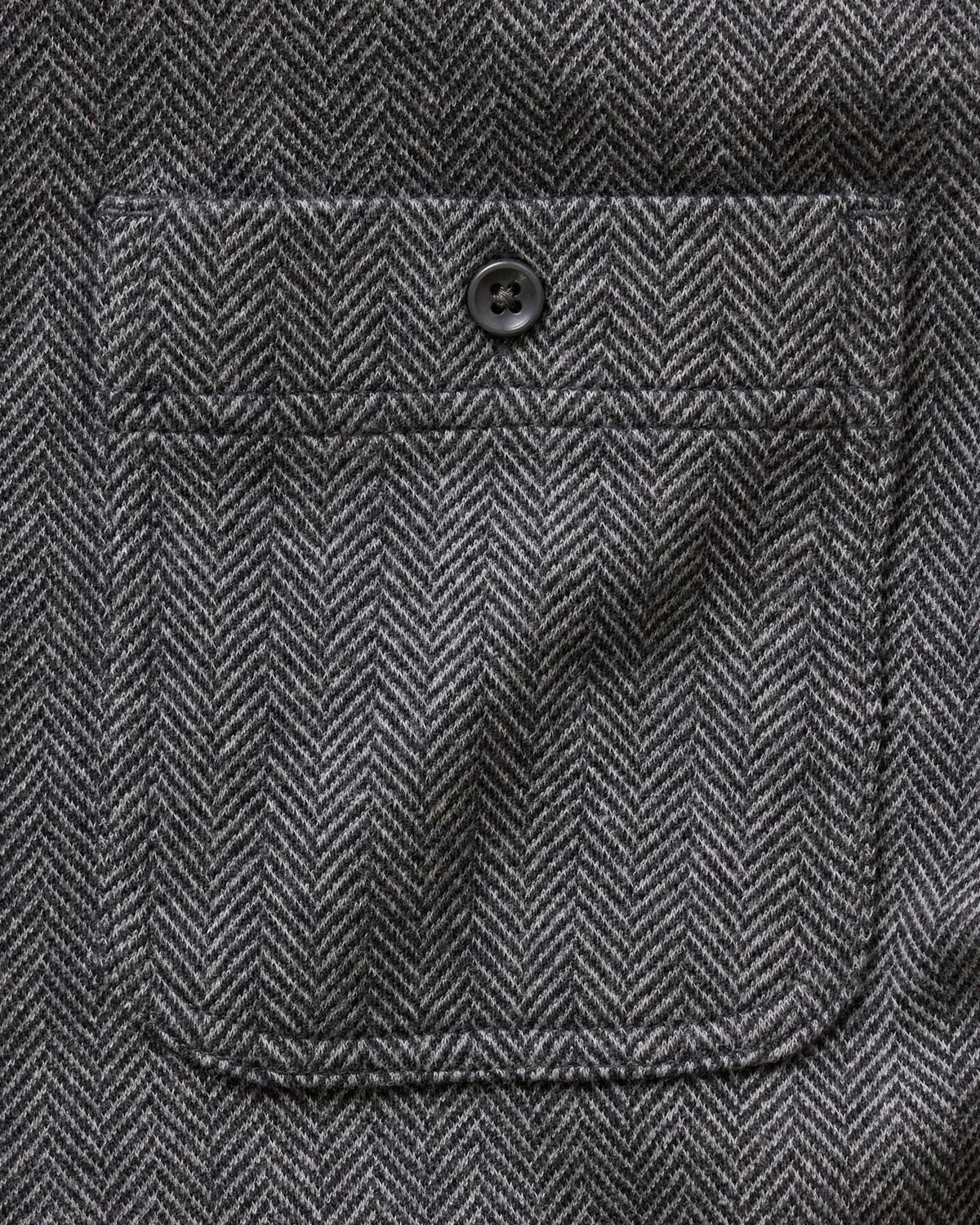The North Shore Knit Shirt in Heather Coal