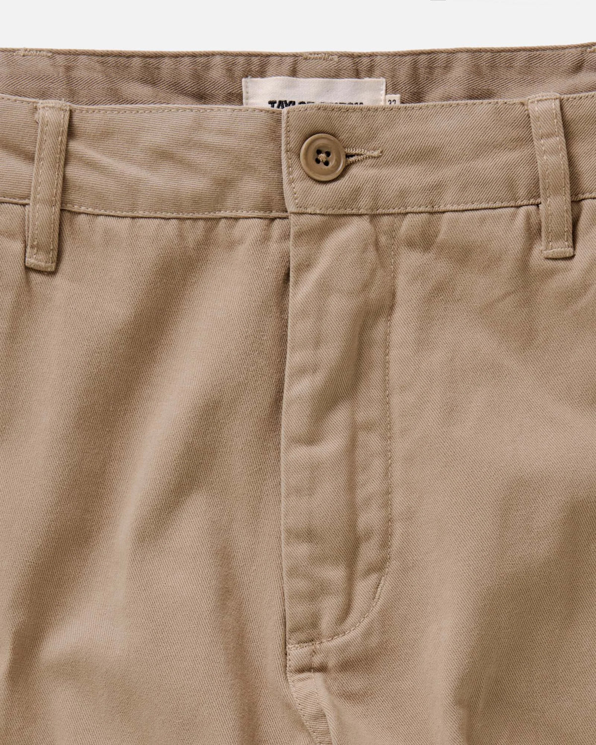 The Slim Foundation Pant in Organic Khaki