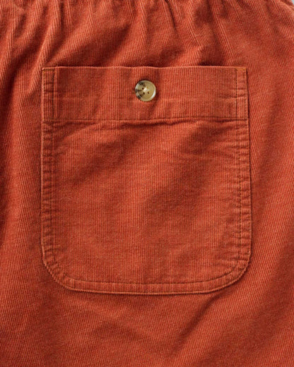 The Apres Short in Heather Chili Pincord