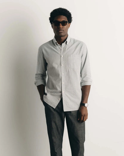 The Jack in Navy Stripe Seersucker