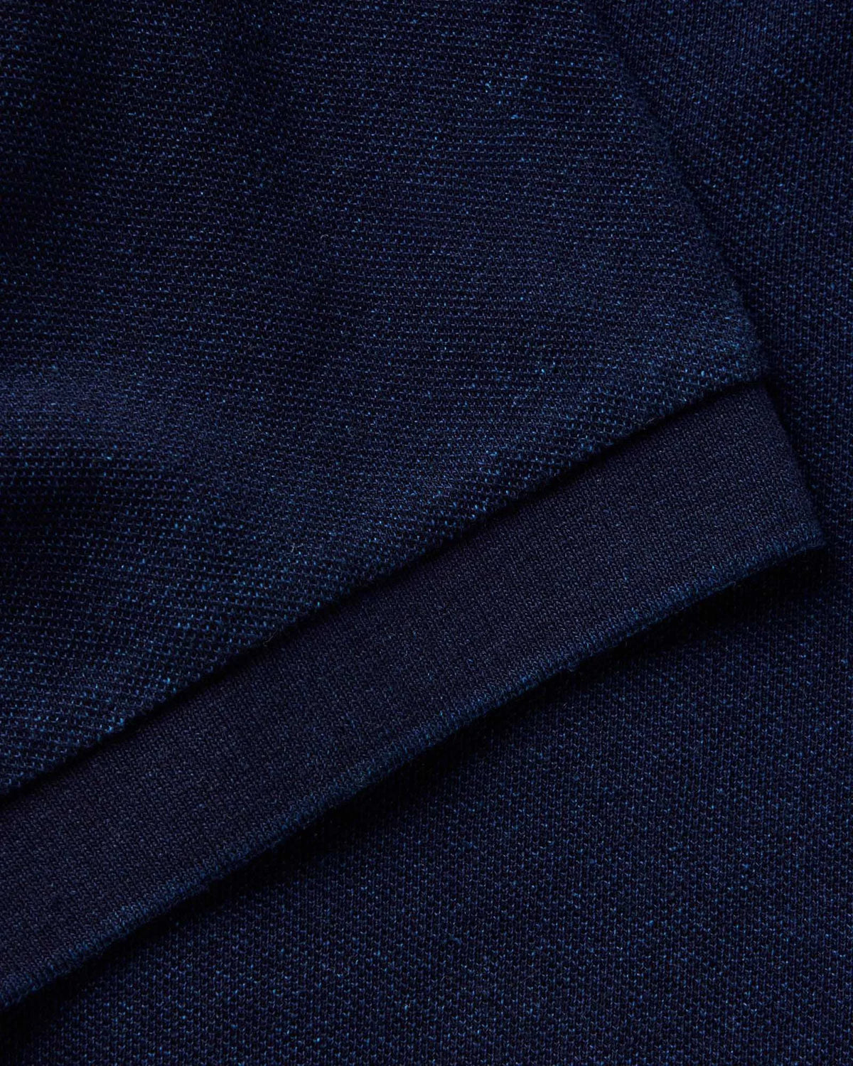 The Pacific Polo in Rinsed Indigo Pique