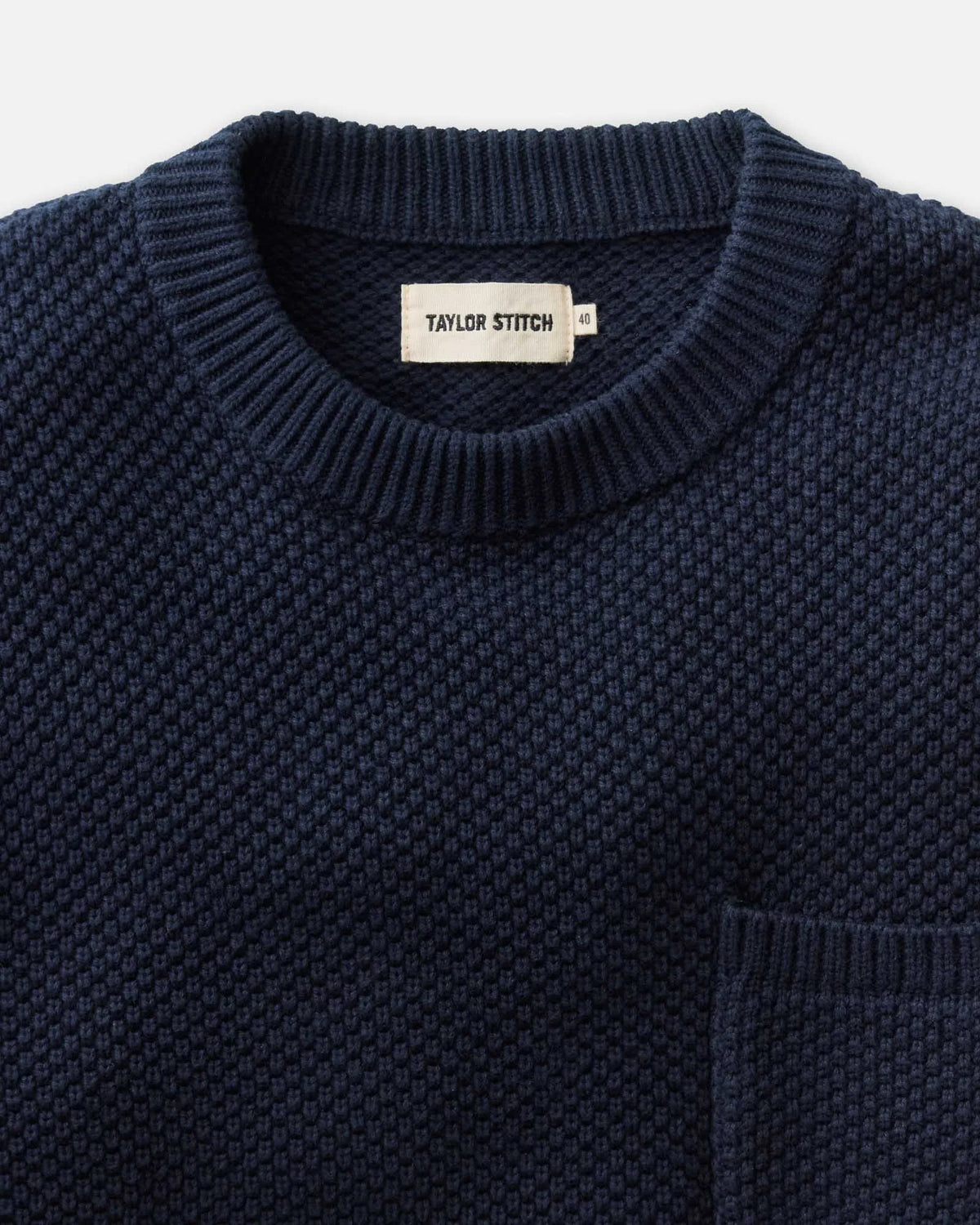 The Crawford Crew Sweater in Navy