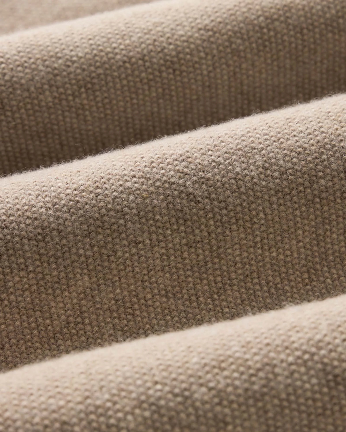 The Newton Sweater Polo in Heather Oatmeal