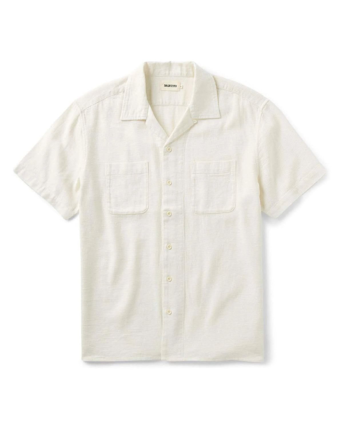 The Conrad Shirt in Vintage White Linen