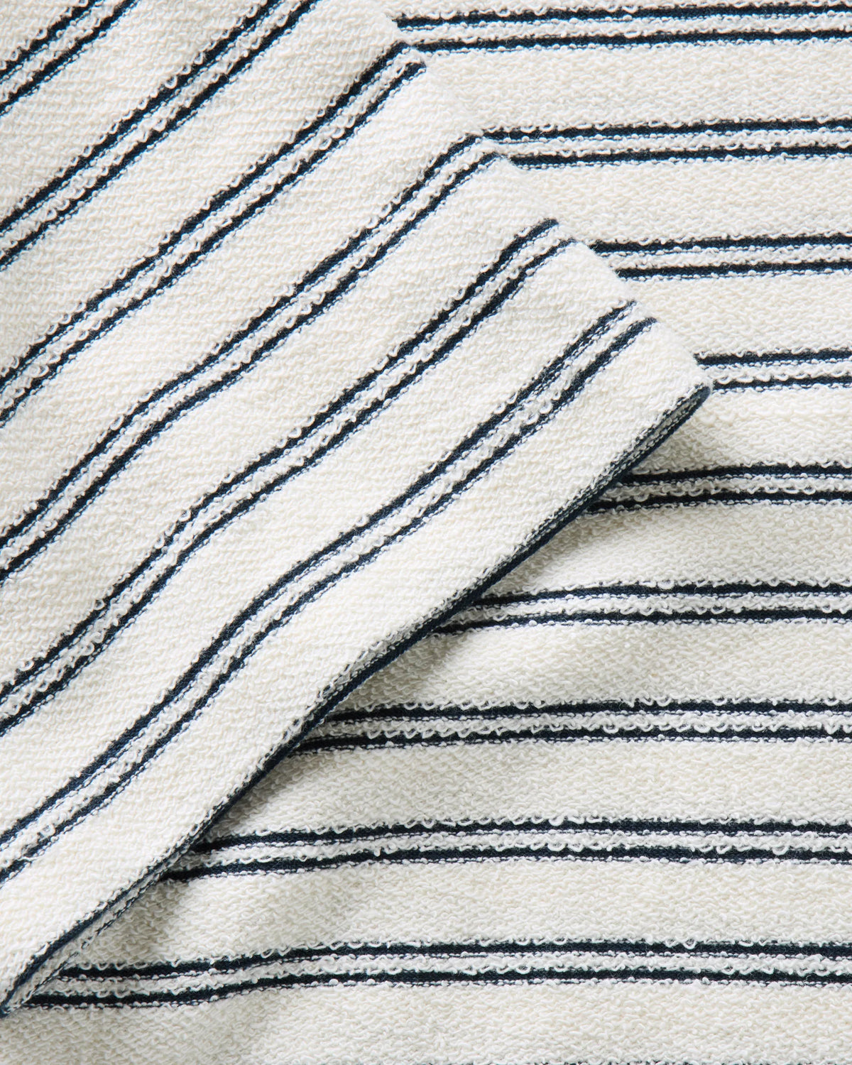 The Meridian Polo in Marine Stripe