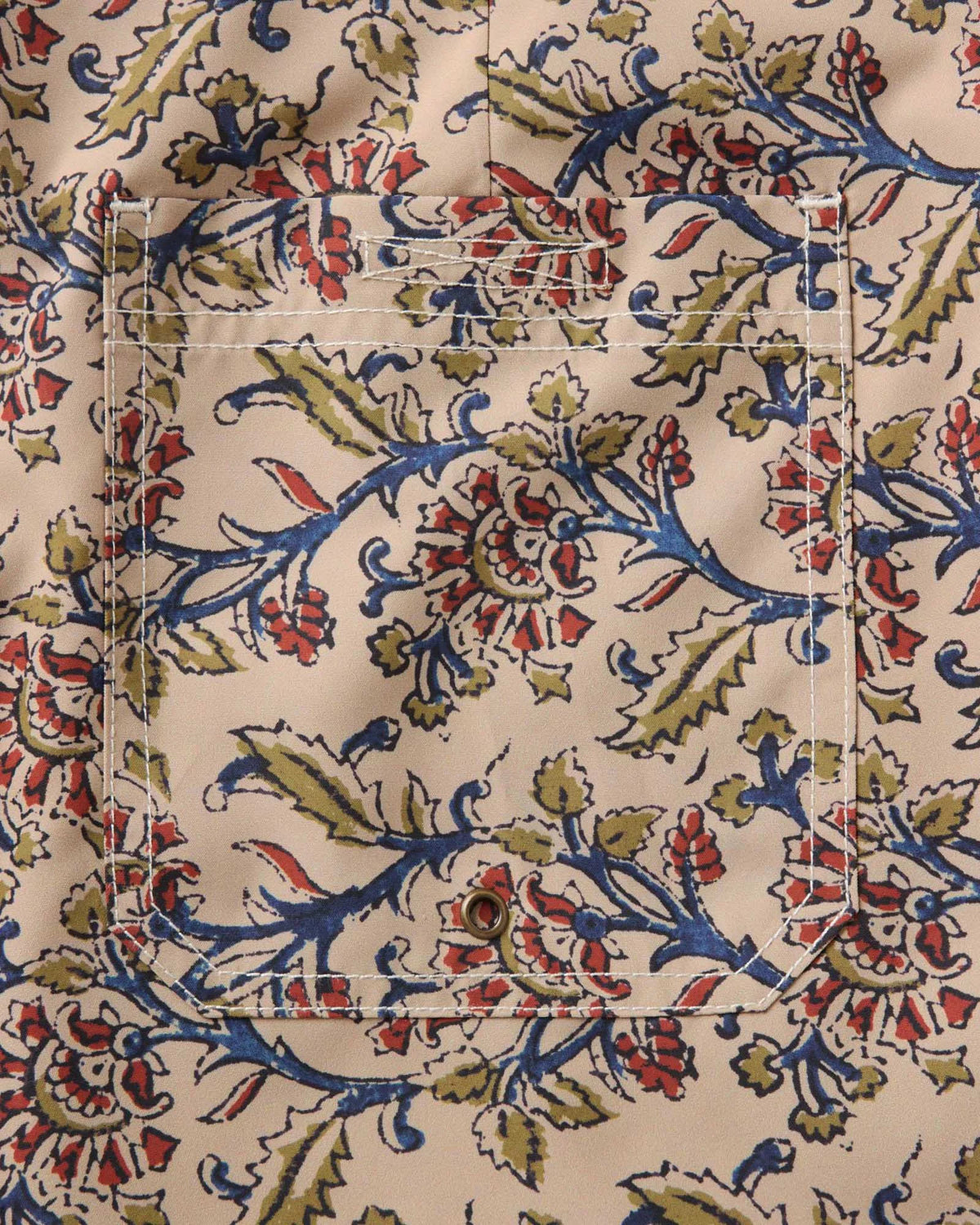 The Drift Board Short in Ivory Floral