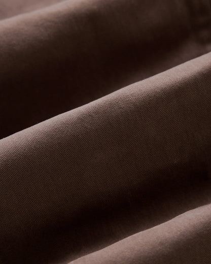 The Slim Foundation Pant in Organic Espresso