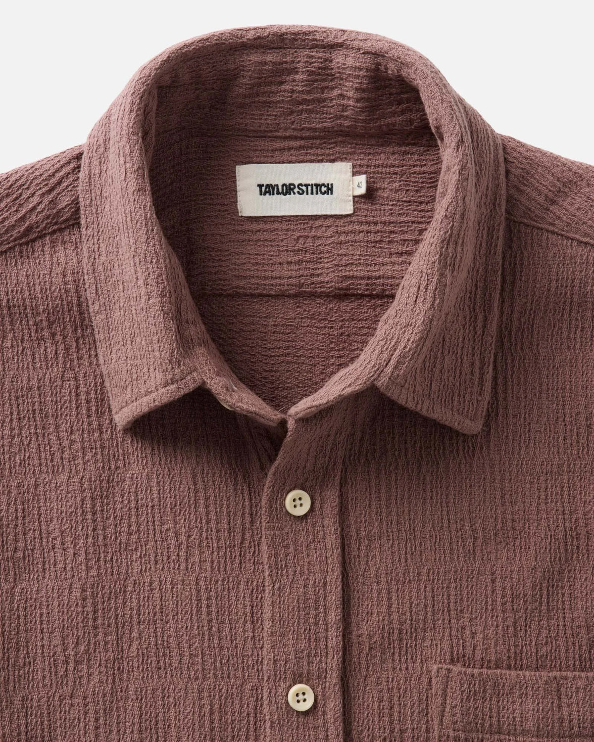 The Short Sleeve California in Redwood Hacci