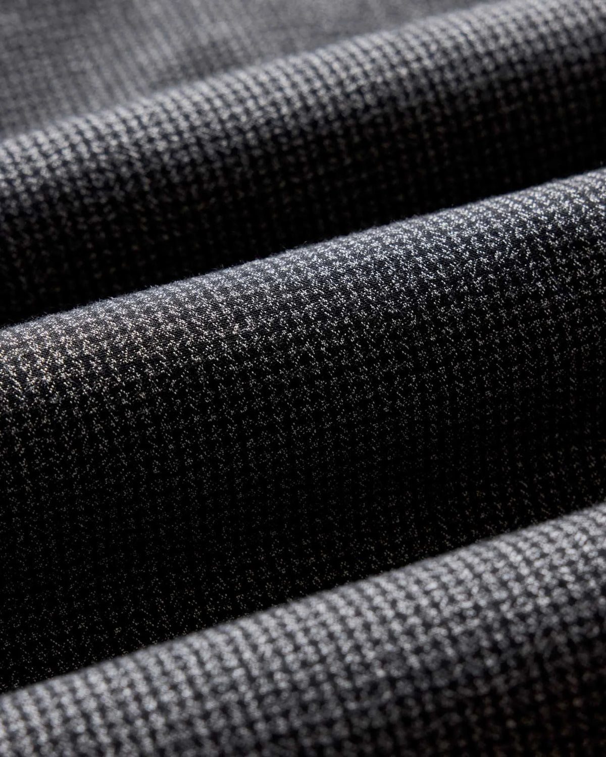 The Jack in Coal Jaspe Check Oxford