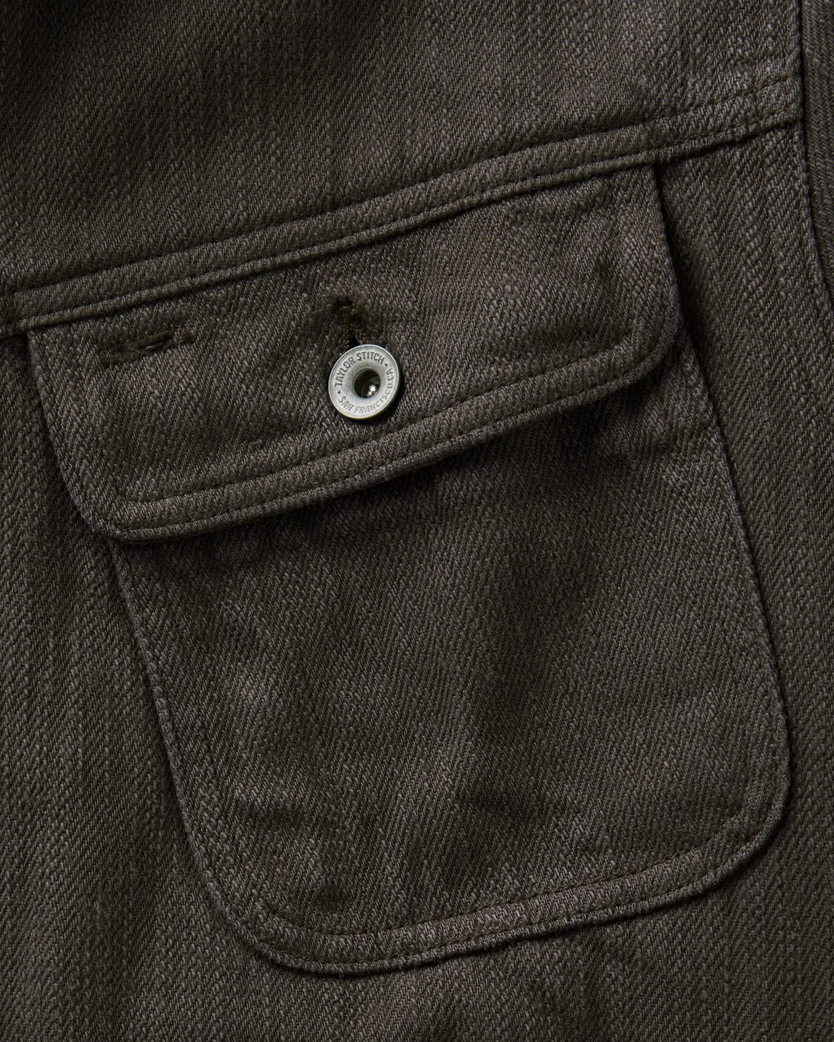The Long Haul Jacket in Soil Slub Denim