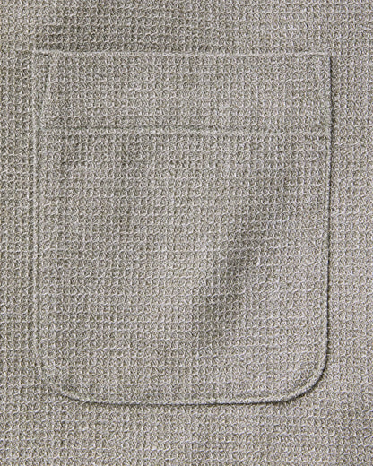 The Short Sleeve Jack in Fern Twist Waffle
