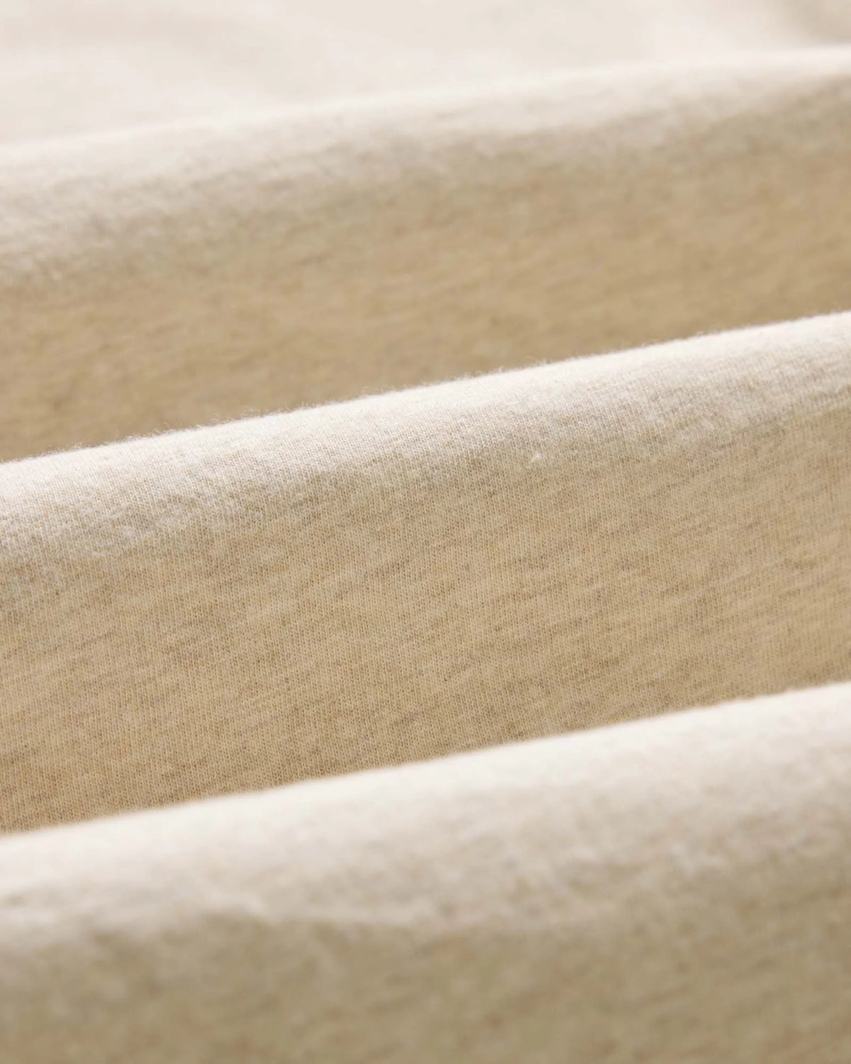 The Organic Cotton Tee in Heather Oat