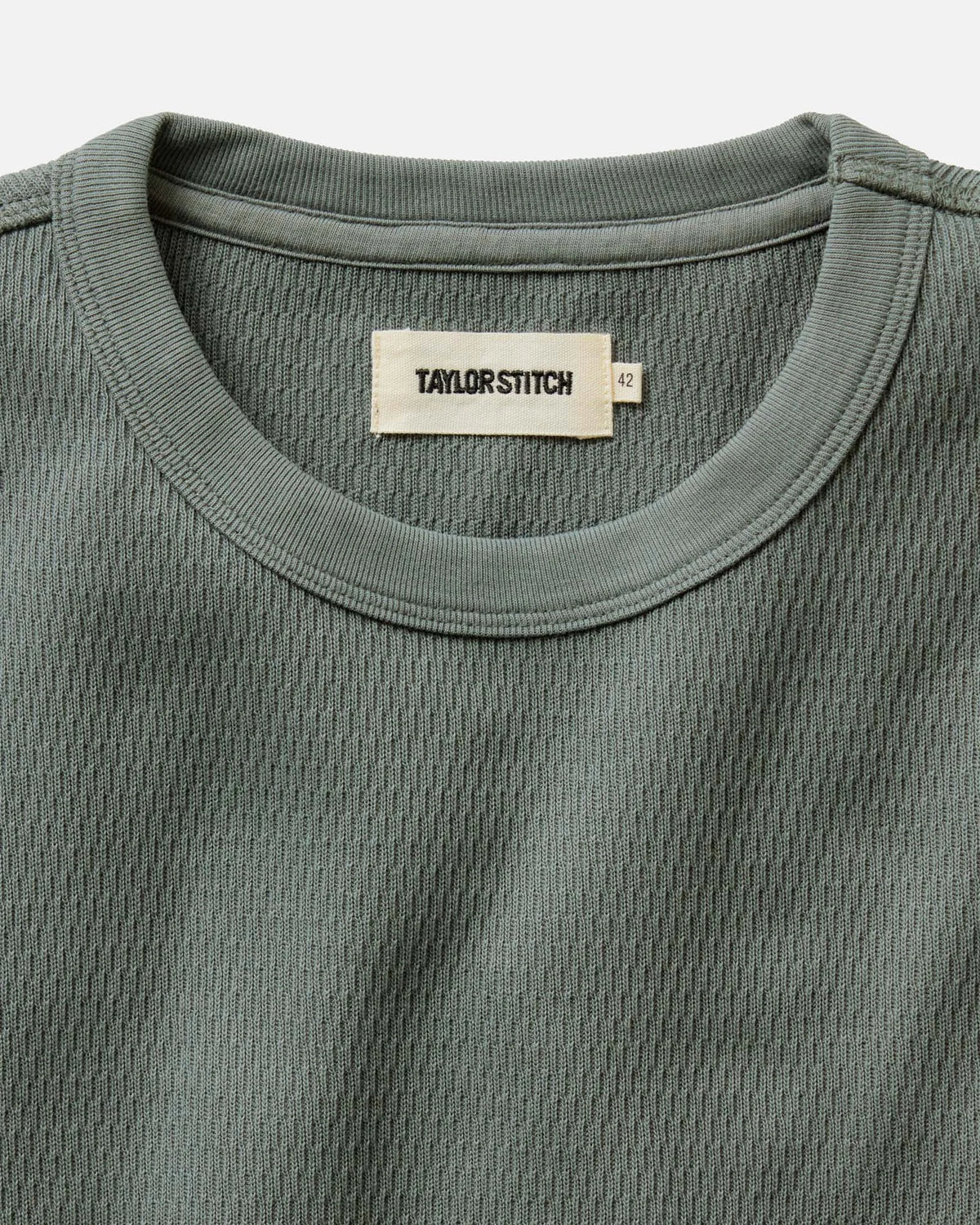 The Organic Cotton Crew in Deep Sea Waffle