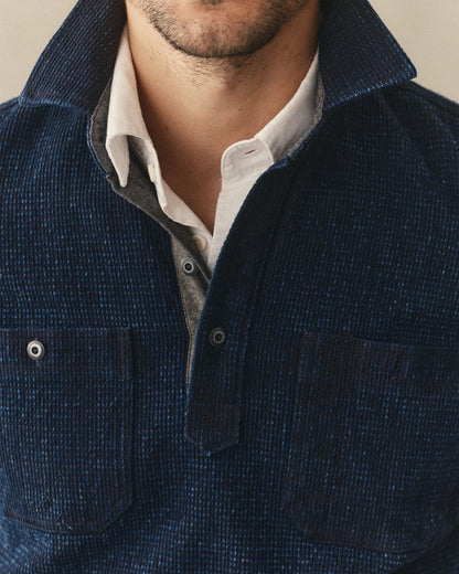 The Canal Popover in Rinsed Indigo