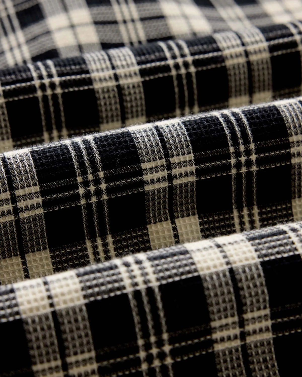 The Jack in Coal Plaid Waffle