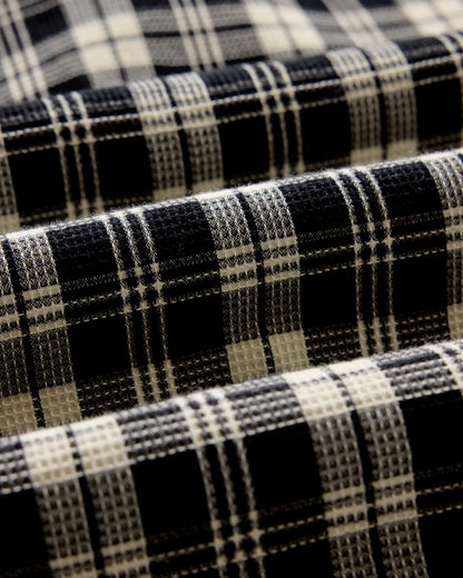 The Jack in Coal Plaid Waffle