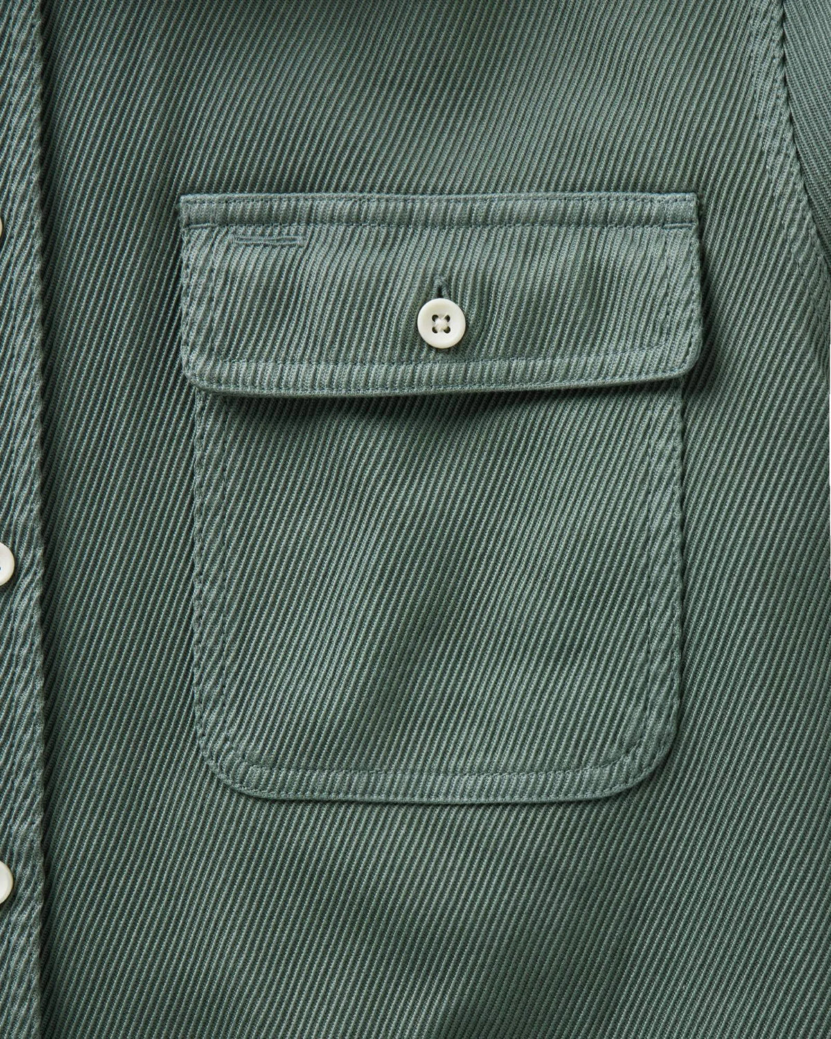 The Ledge Shirt in Deep Sea Twill