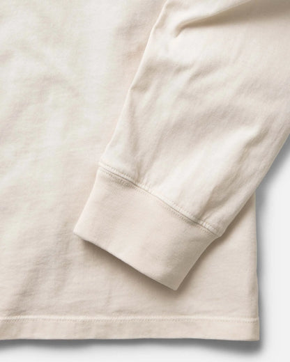 The Organic Cotton Long Sleeve Tee in Vintage White