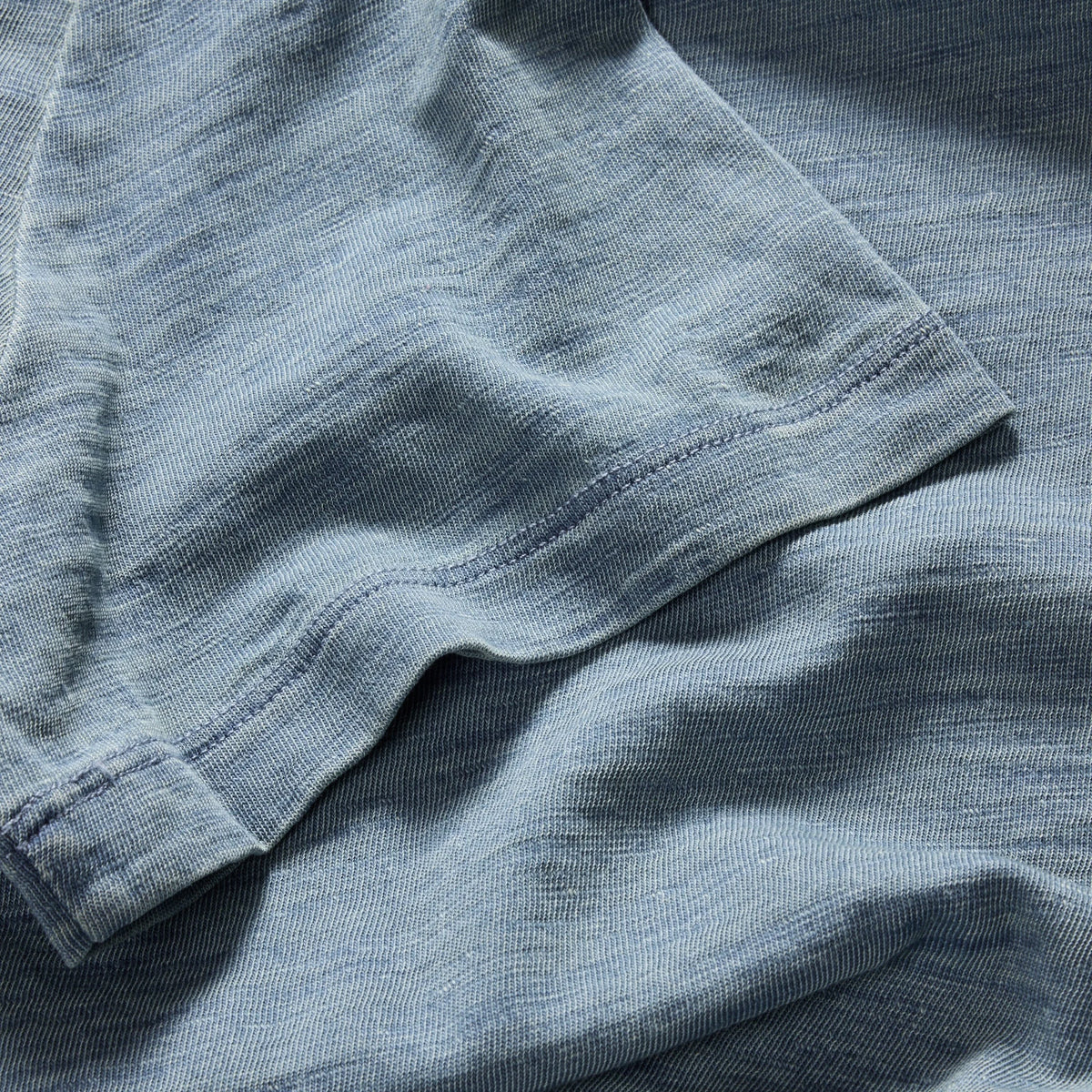 The Slub Tee in Washed Indigo
