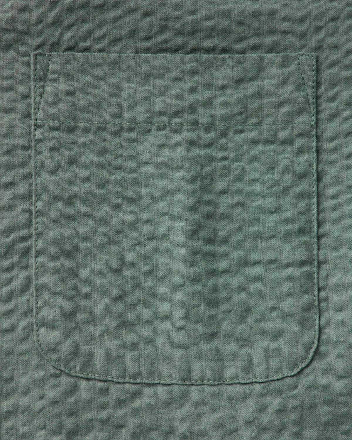 The Short Sleeve Jack in Deep Sea Seersucker
