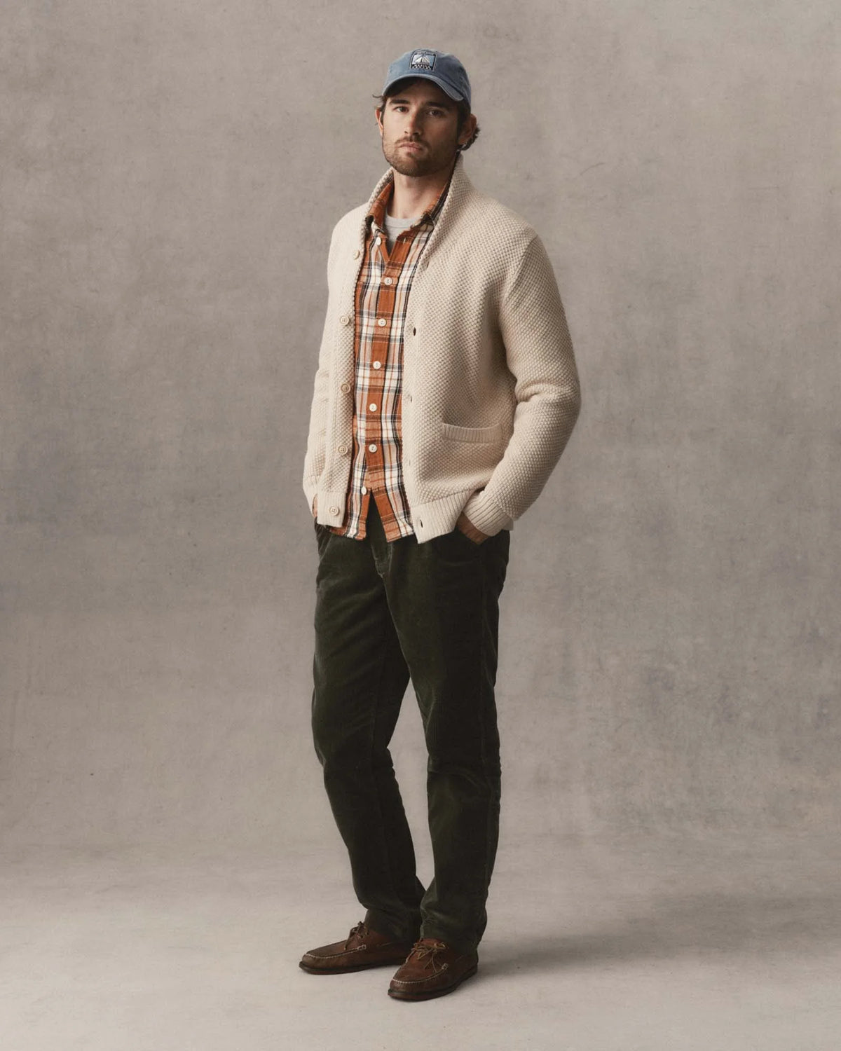 The Crawford Sweater in Marled Natural