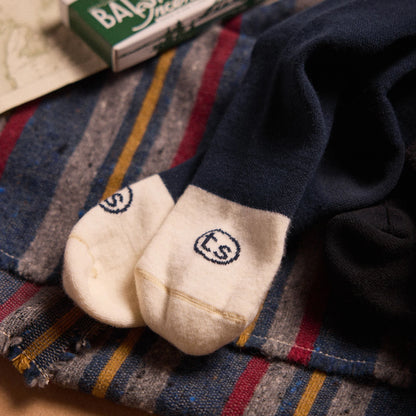 The Merino Sock in Navy