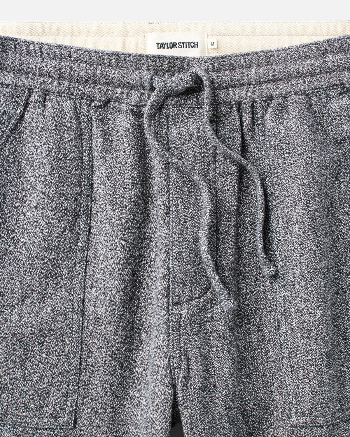 The Breakwater Pant in Grey Marl Hemp