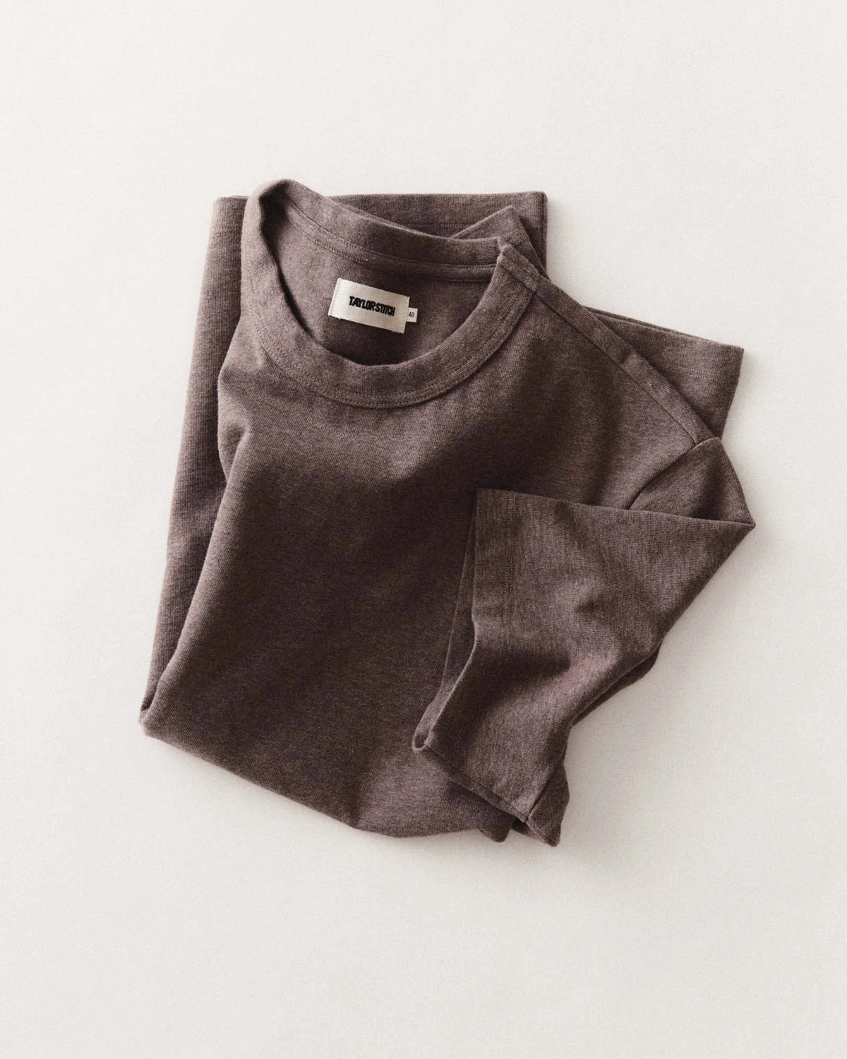 The Organic Cotton Shop Tee in Plum Twist