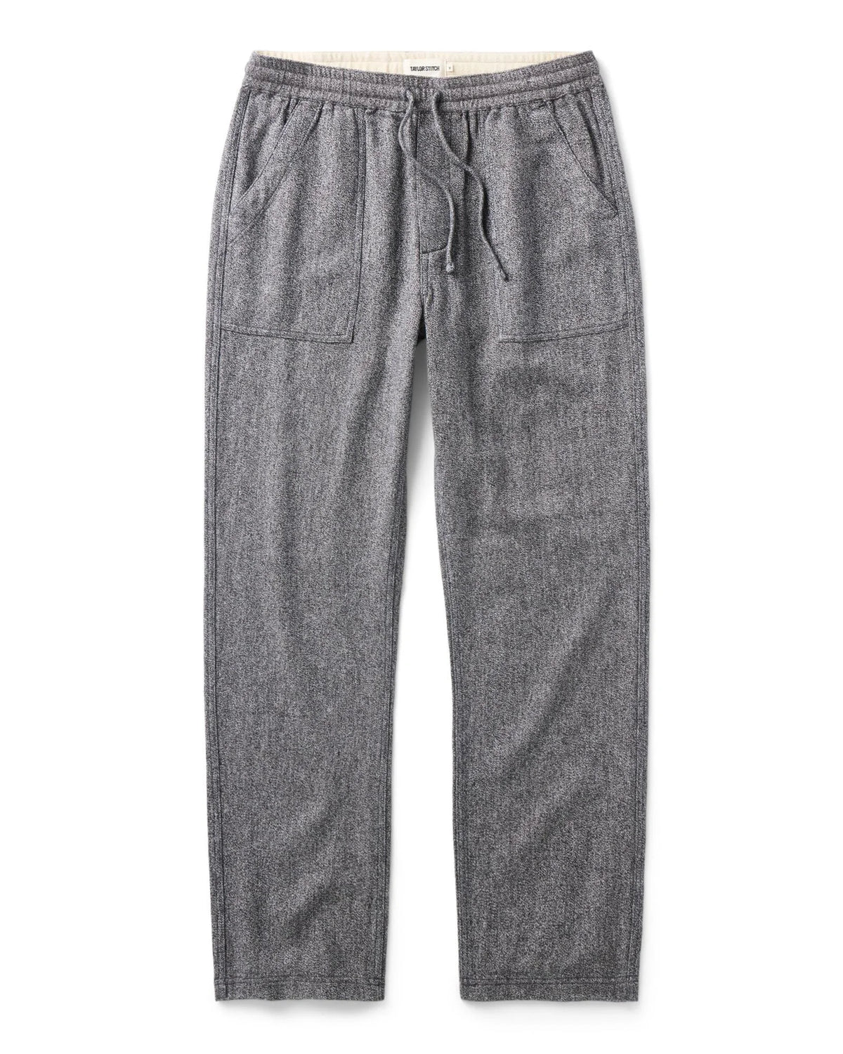 The Breakwater Pant in Grey Marl Hemp
