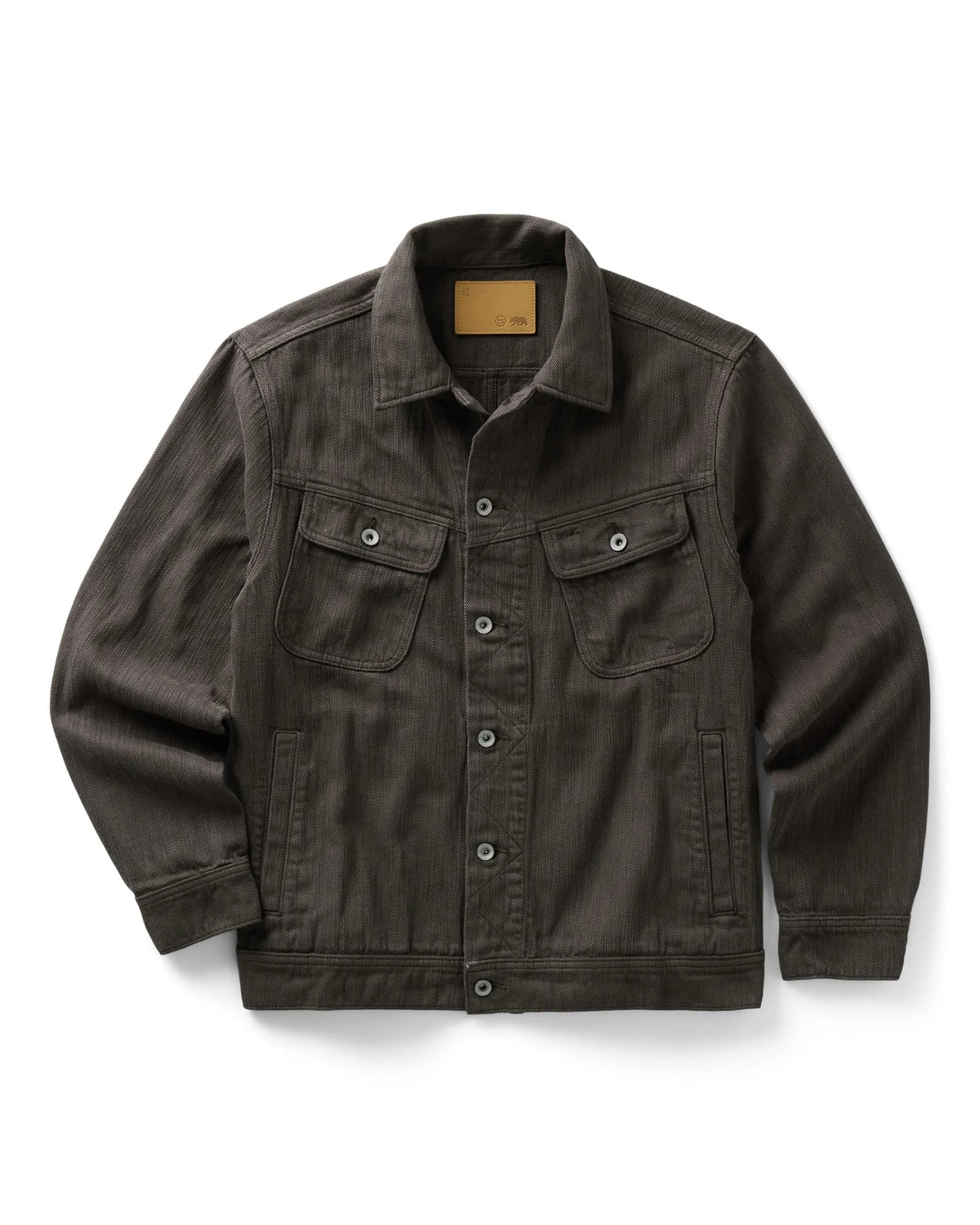 The Long Haul Jacket in Soil Slub Denim