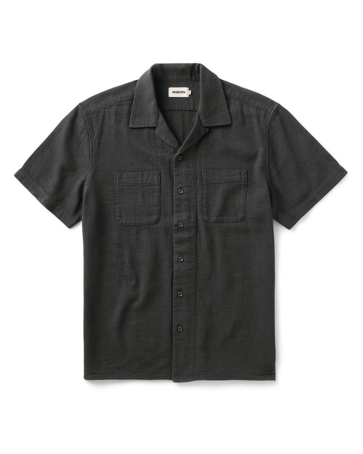 The Conrad Shirt in Faded Black Linen