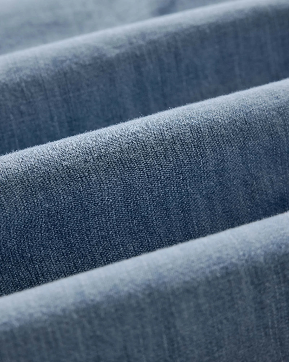 The Glacier Shirt in Washed Indigo Selvedge Denim