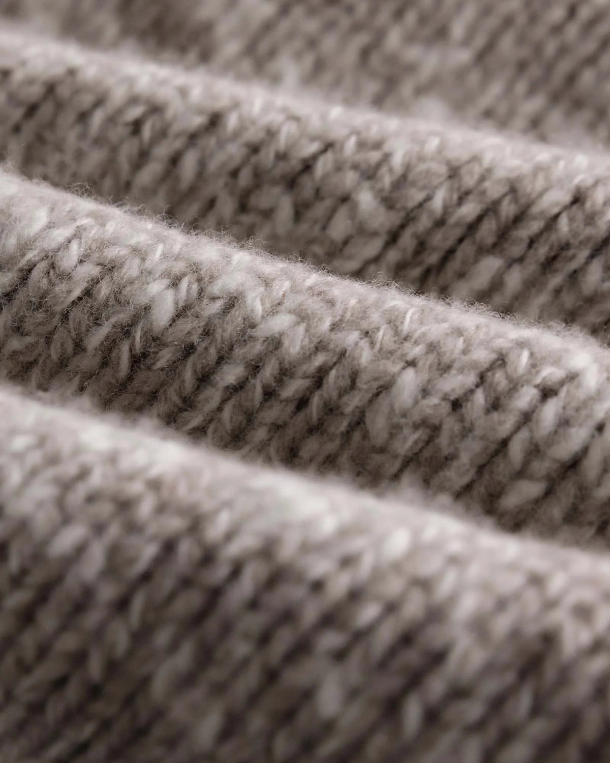 The Match V-Neck Sweater in Sable Merino Slub