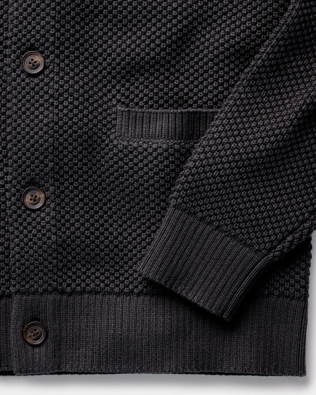 The Crawford Sweater in Charcoal
