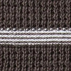 The Brody Sweater Tee in Espresso Stripe