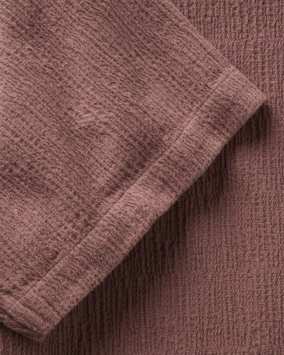 The Short Sleeve California in Redwood Hacci