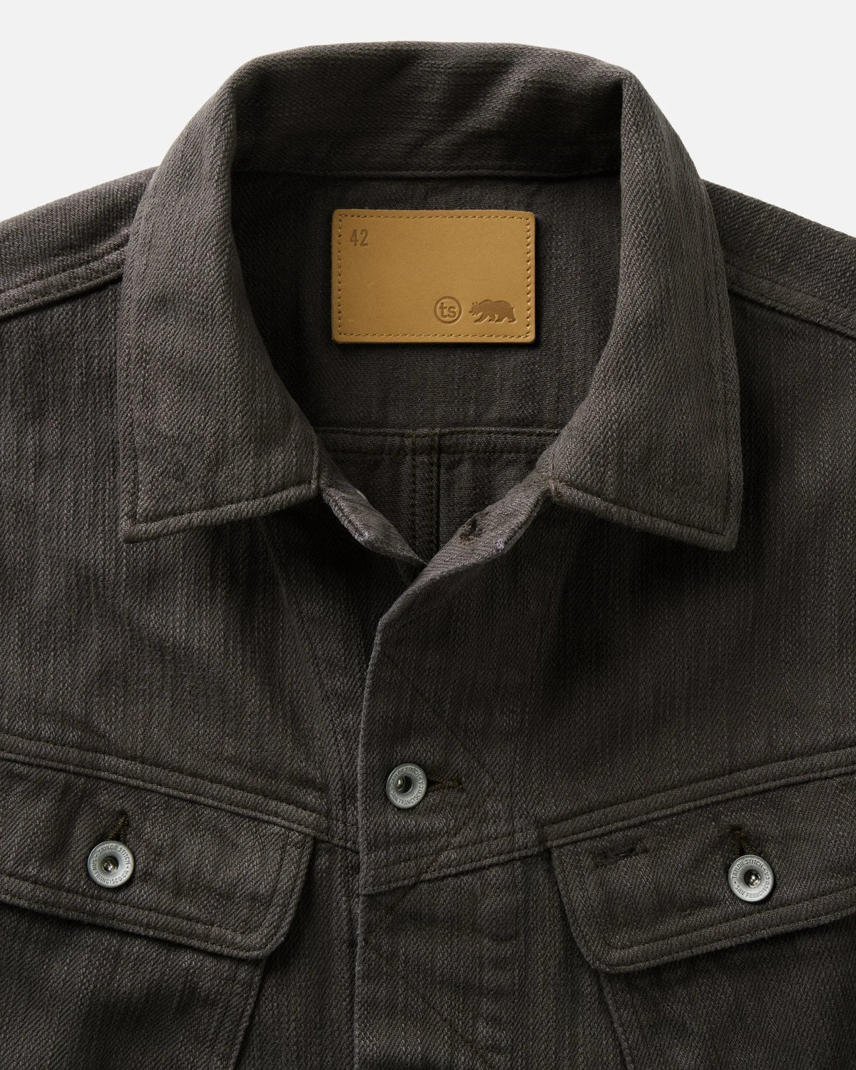 The Long Haul Jacket in Soil Slub Denim