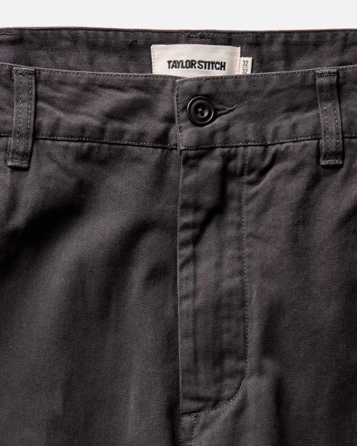 The Straight Foundation Pant in Organic Faded Black