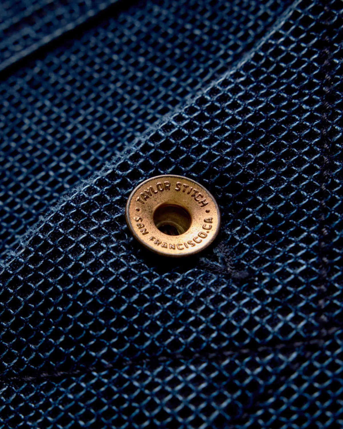 The Long Haul Jacket in Rinsed Indigo Waffle
