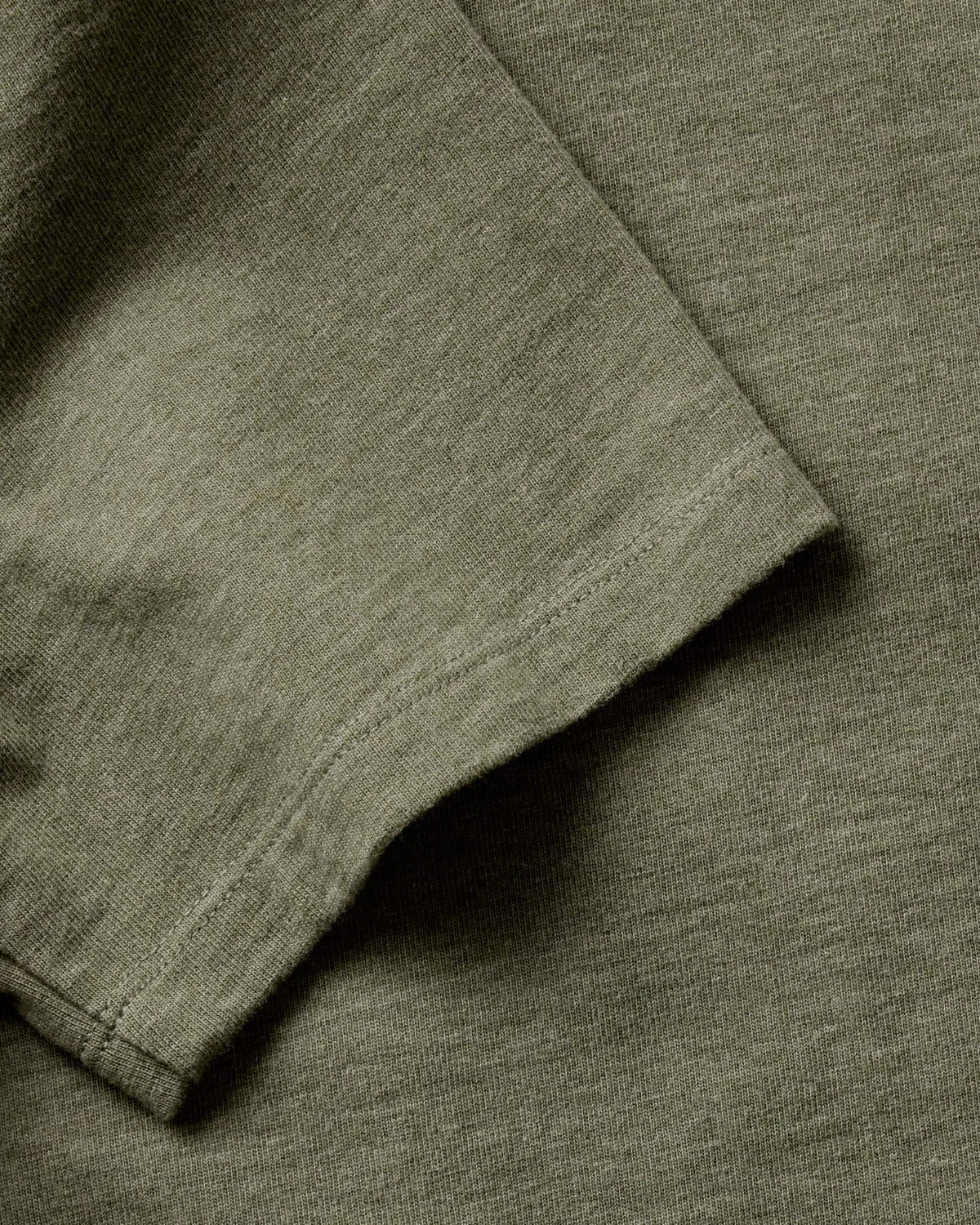 The Organic Cotton Shop Tee in Army Twist