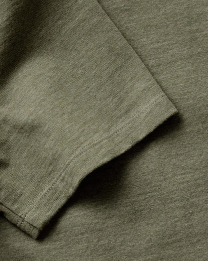The Organic Cotton Shop Tee in Army Twist