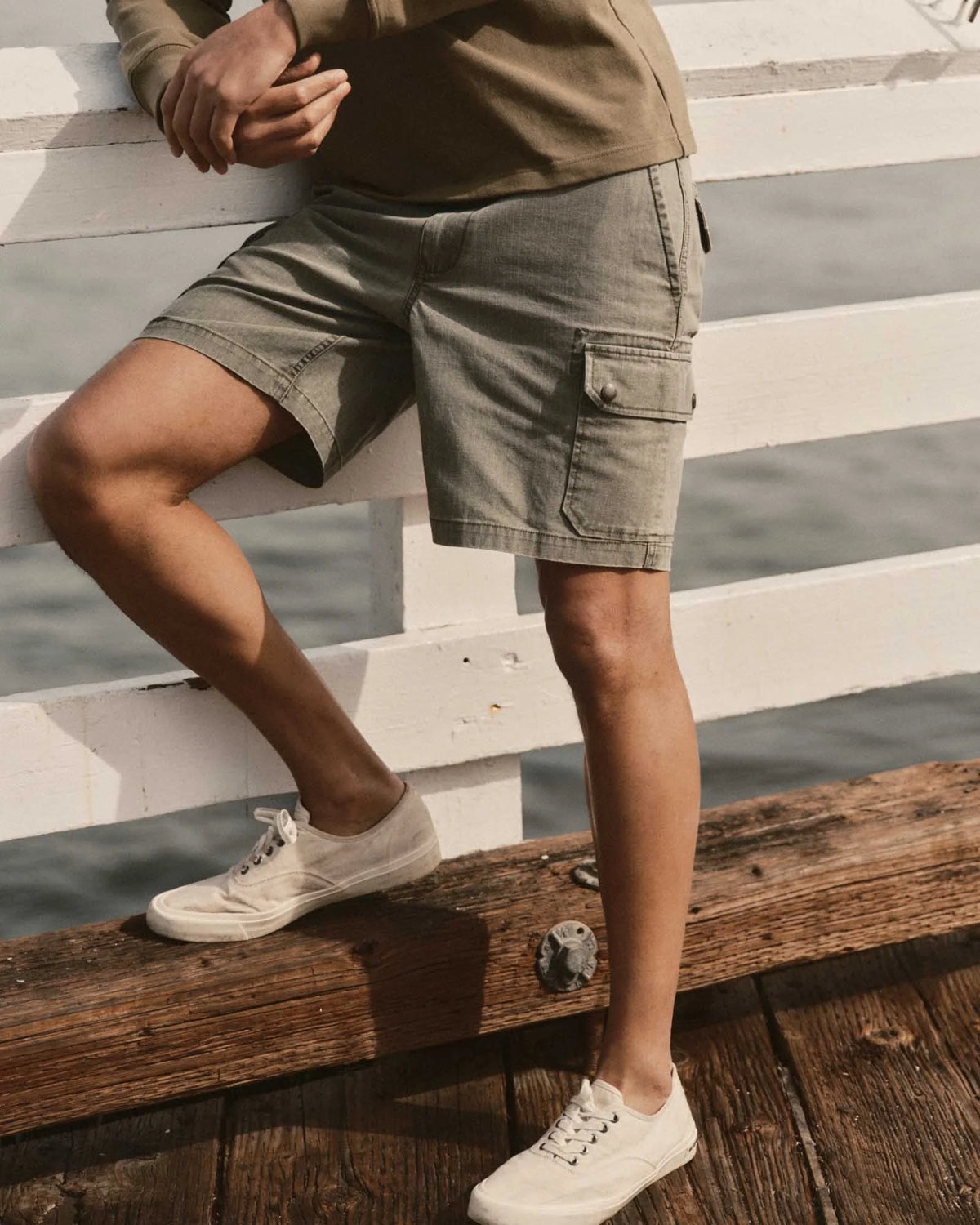 The Scout Short in Burnt Olive Ripstop