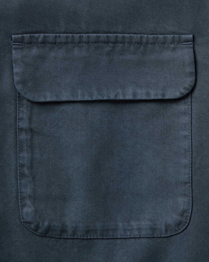 The Shore Shirt in Navy Lyocell