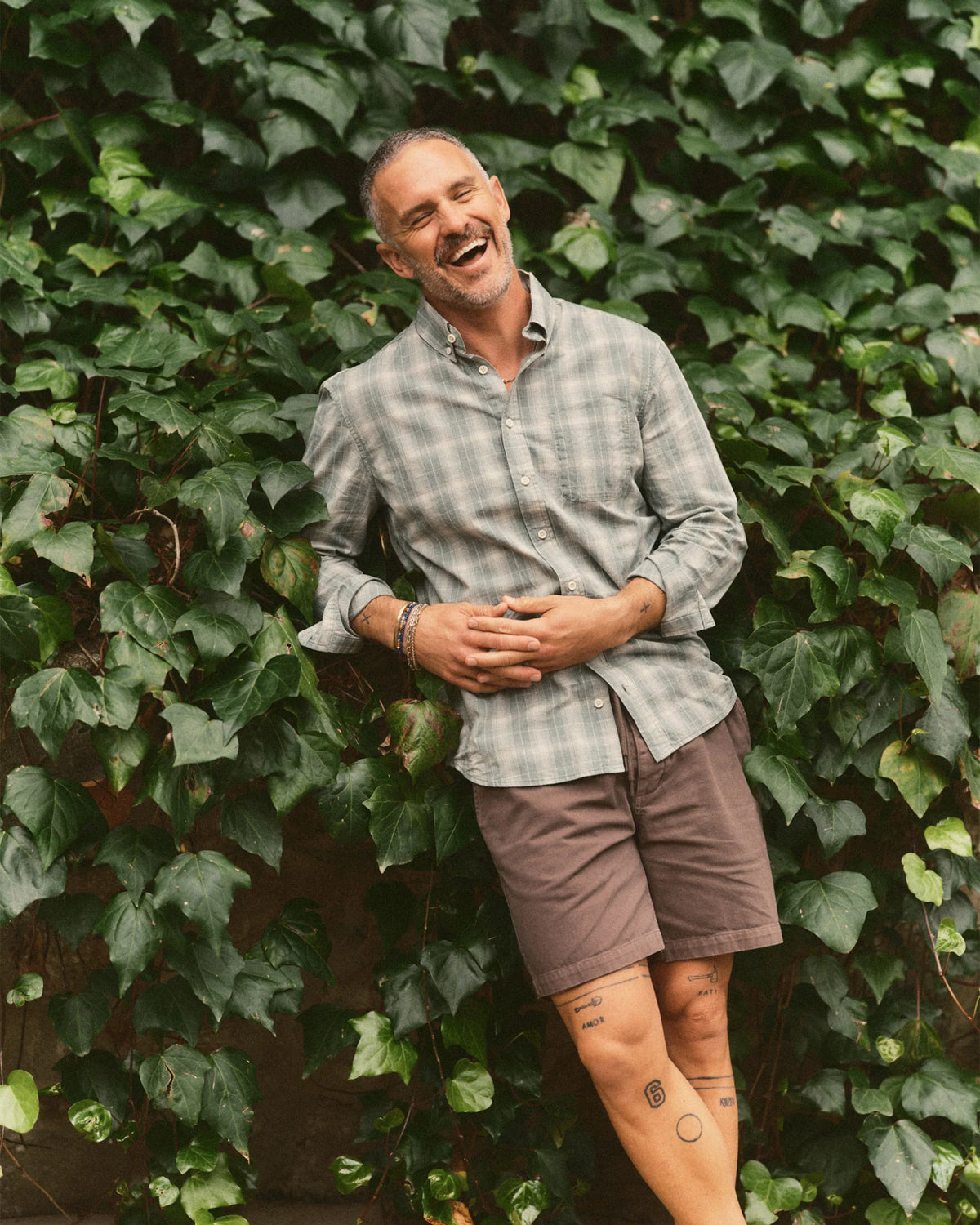 The Apres Short in Organic Espresso Foundation Twill
