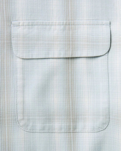 The Shore Shirt in Fog Check Lyocell