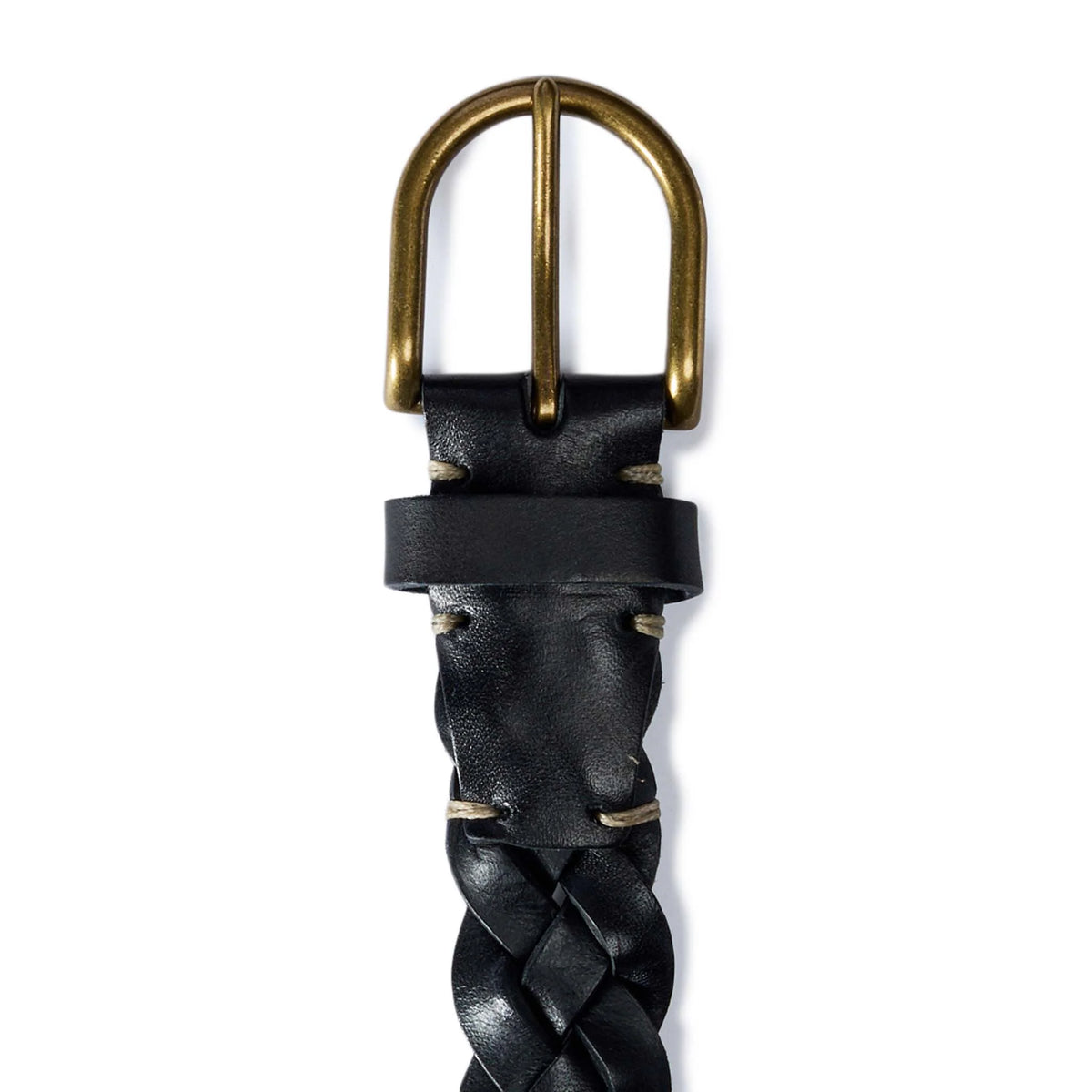 The Braided Belt in Black