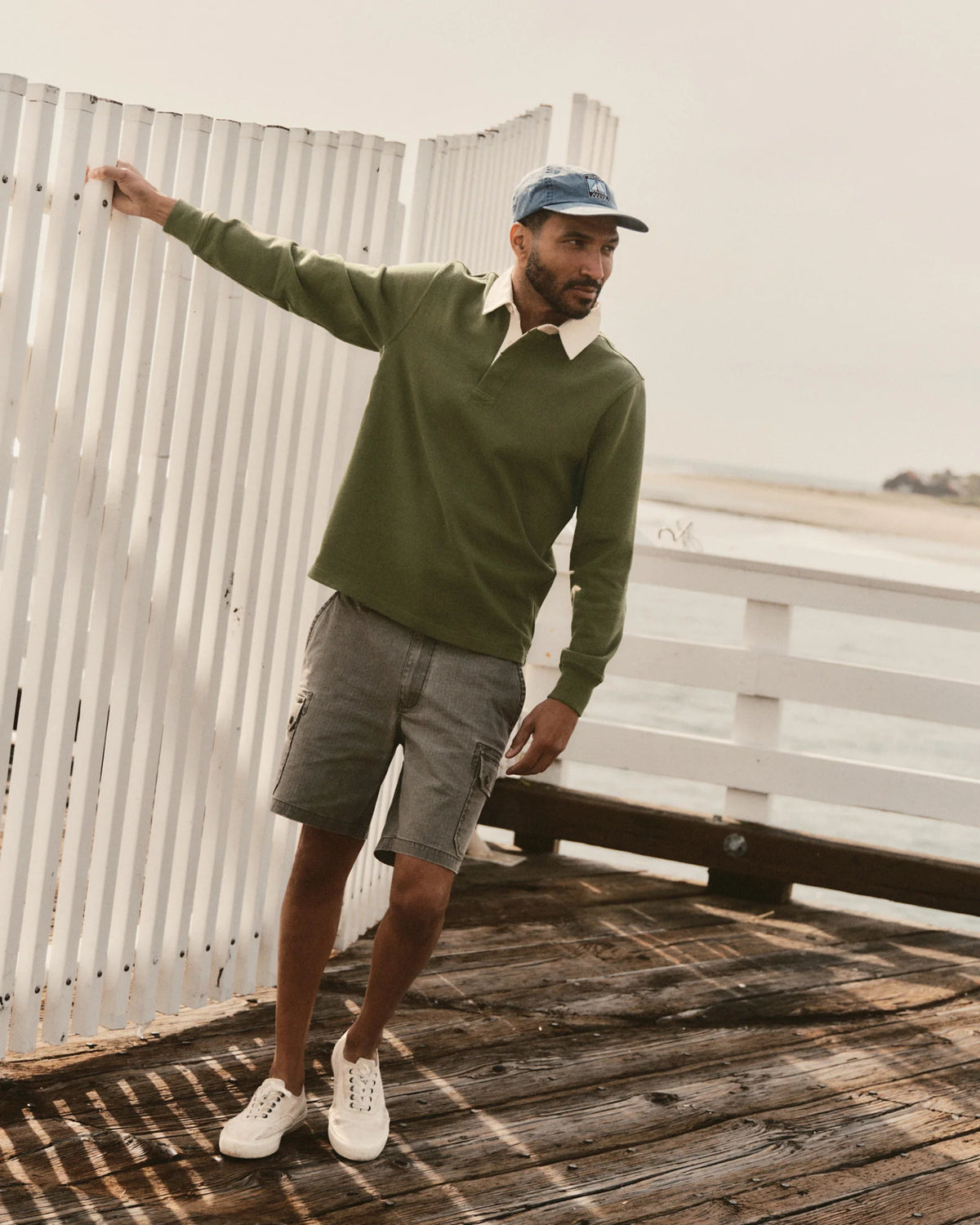The Rugby Shirt in Burnt Olive