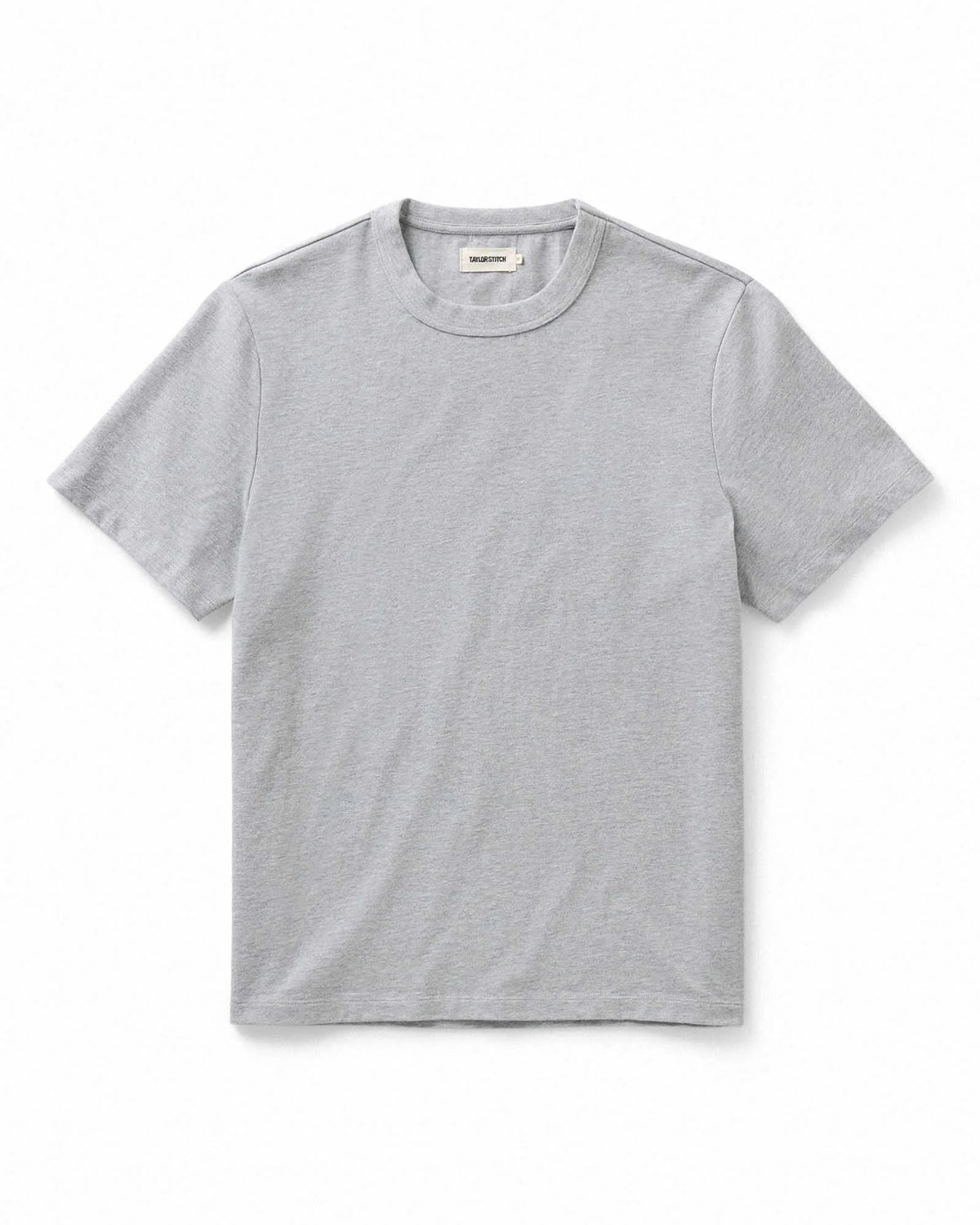 The Organic Cotton Shop Tee in Heather Grey